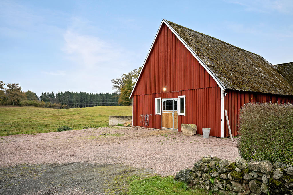 Ingång till stallet