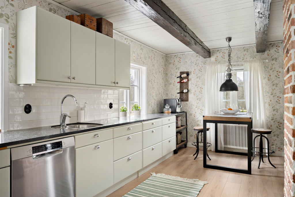 Kök med gott om förvaring