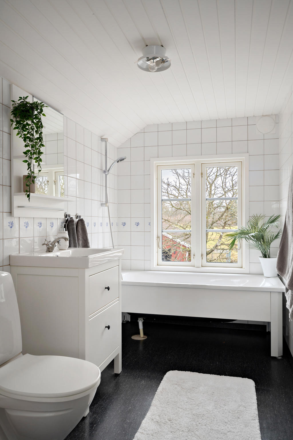 Badrum på ovanvåningen