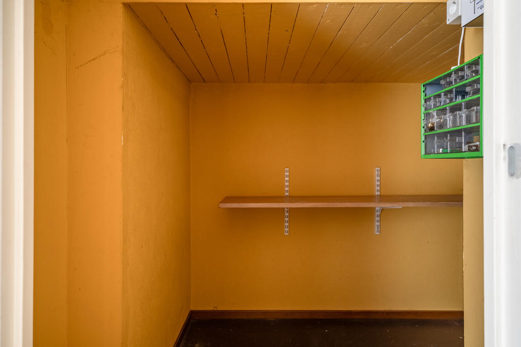 Förråd under trappan