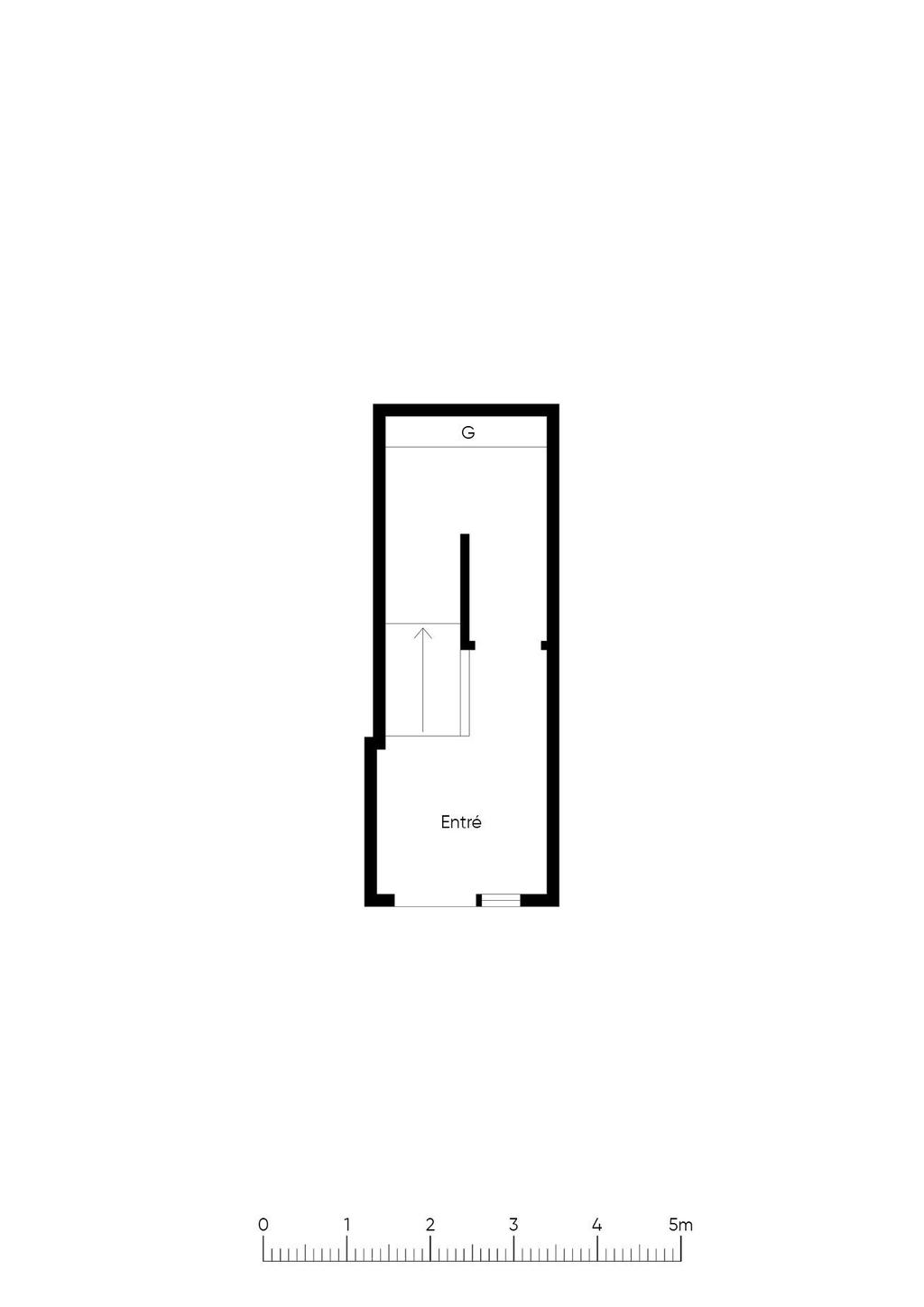 Planlösning entréhall, viss avvikelse kan förekomma.