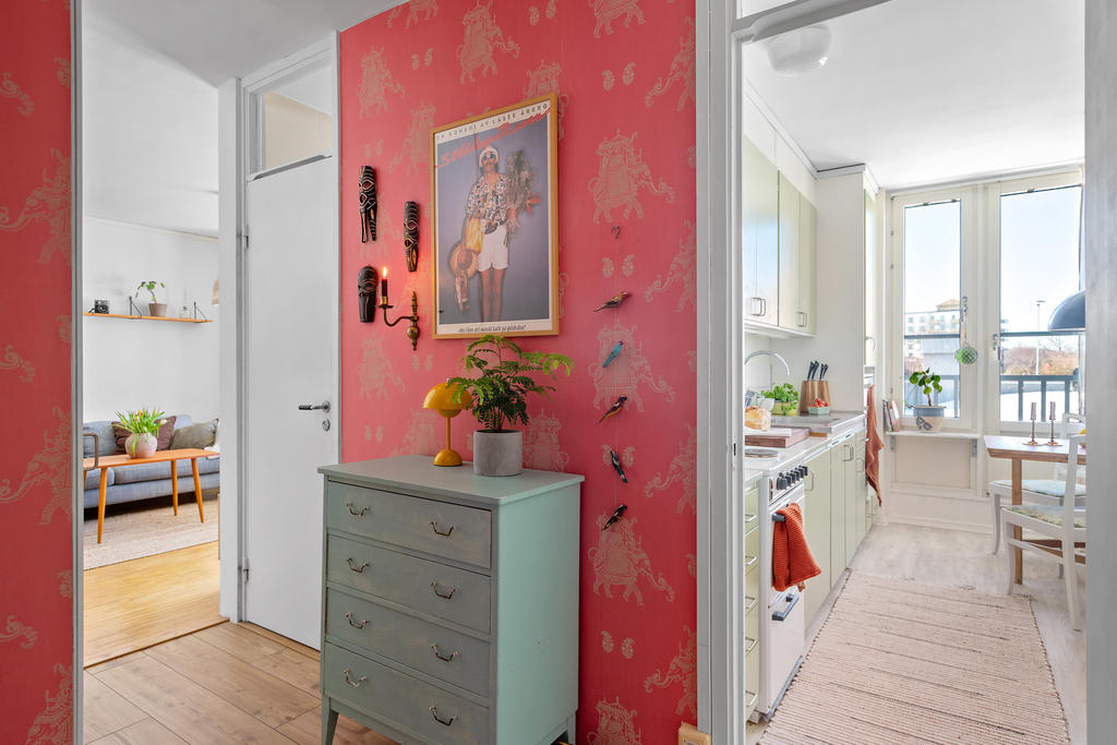 Välkommen in i en mysig och mycket välkomnande hall!