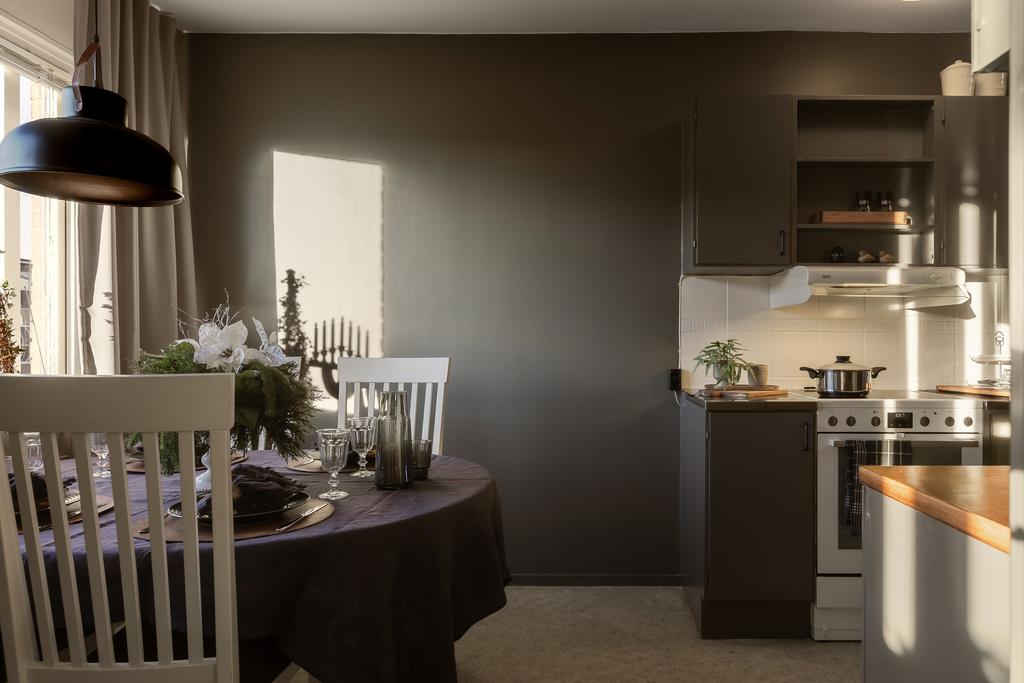 Välplanerat och stilrent kök