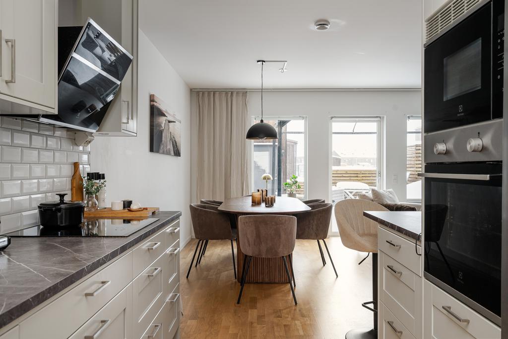 Öppet in mot vardagsrum