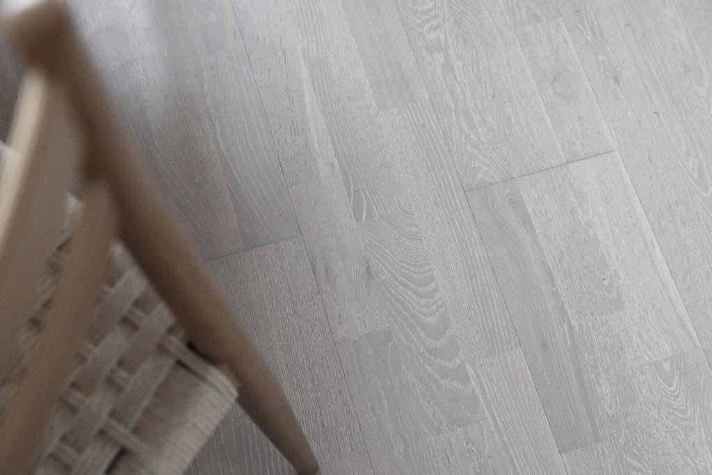 Parkettgolv i köket 