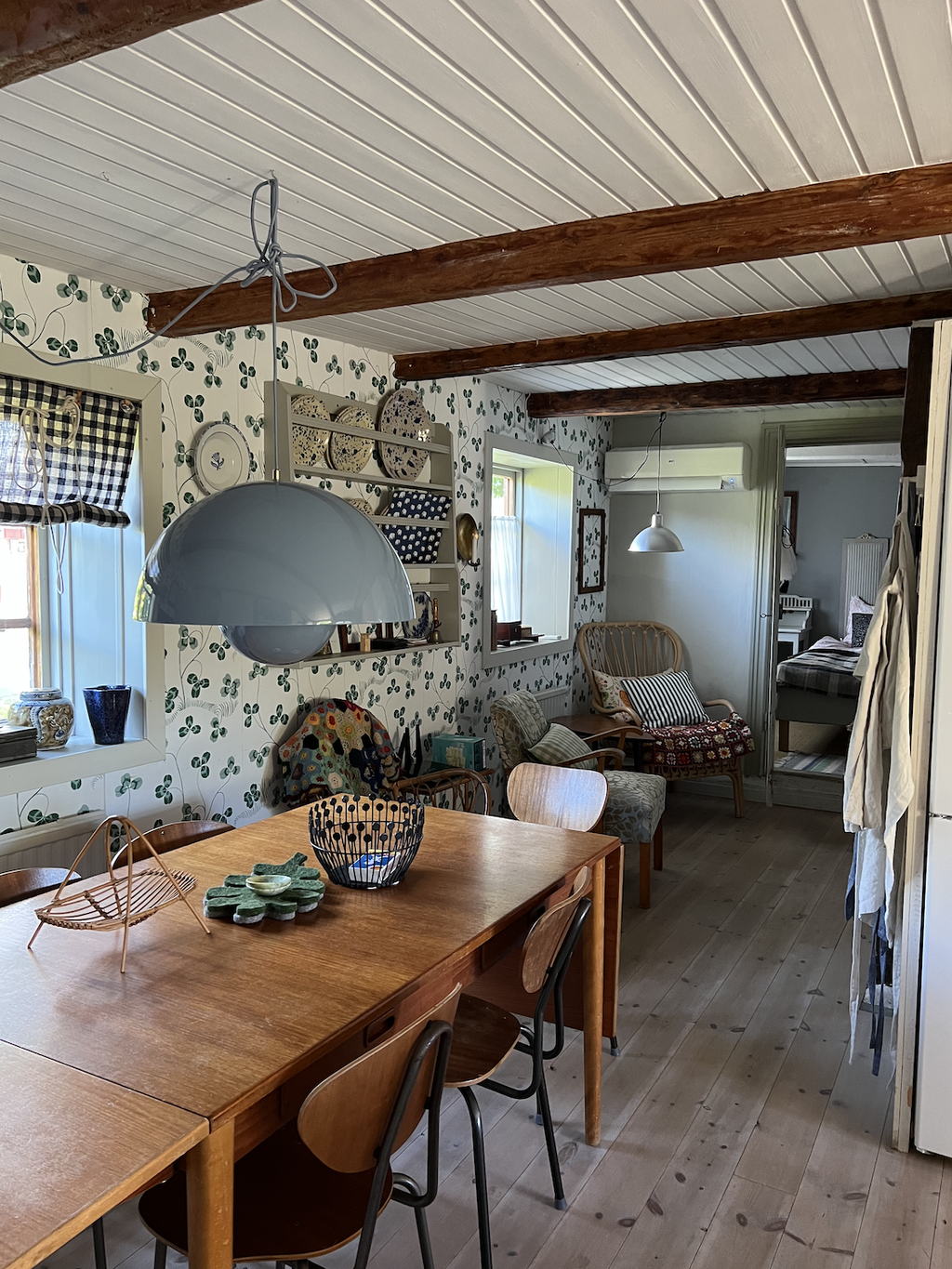 Matplats i huvudhuset