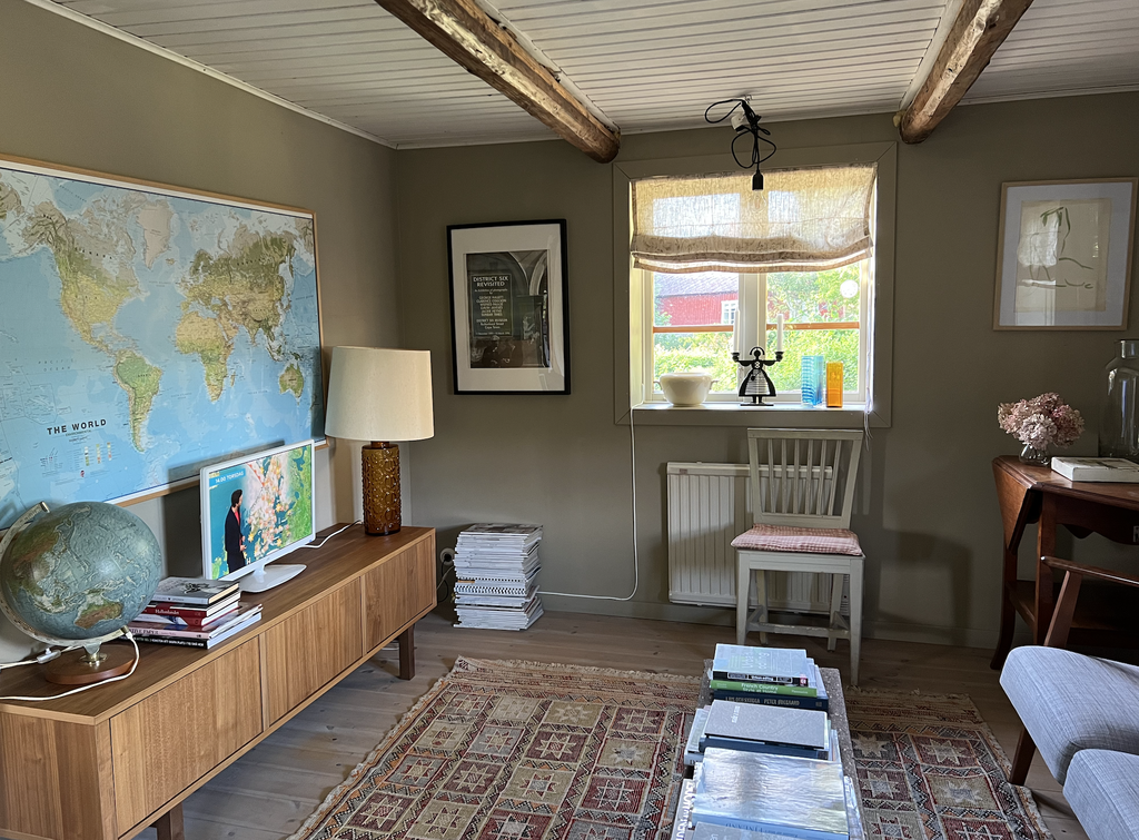 Sovrum  i huvudhuset