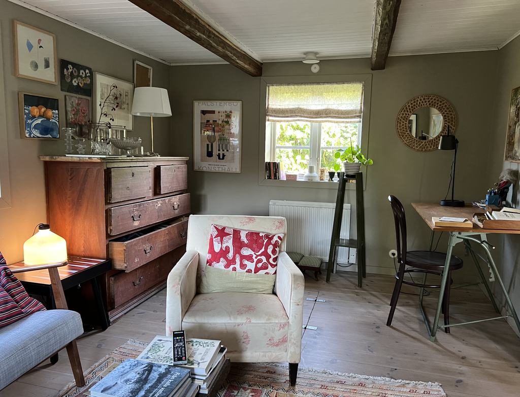Sovrum  i huvudhuset