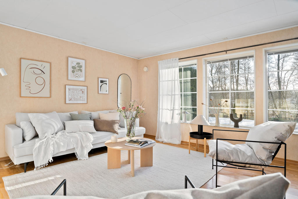 Stort härligt vardagsrum 