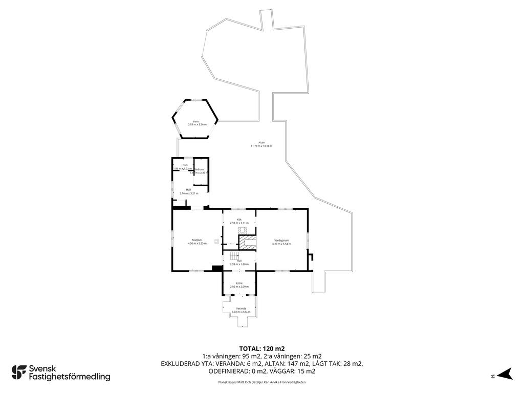 Planlösning entréplan