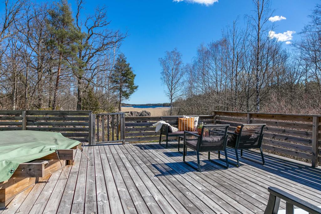 Vacker utsikt över vattnet