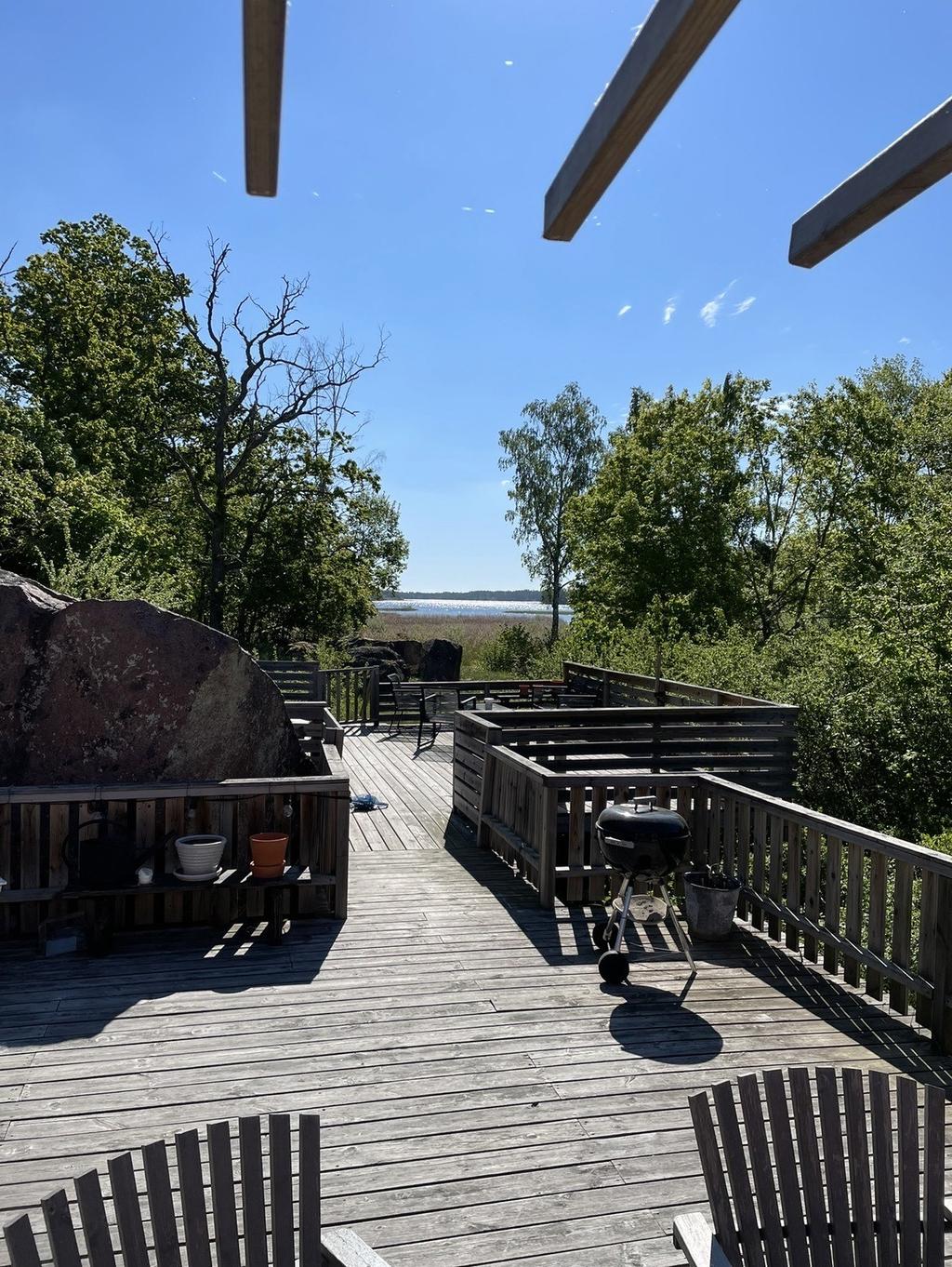 Utsikt under sommaren