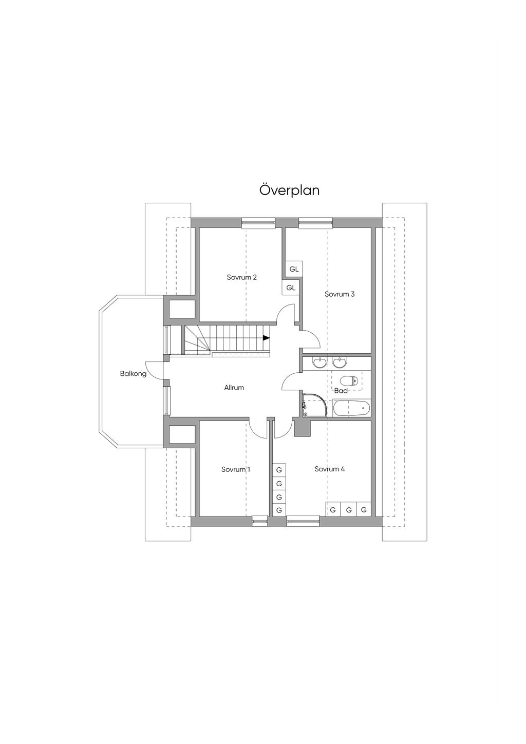 Övre plan
