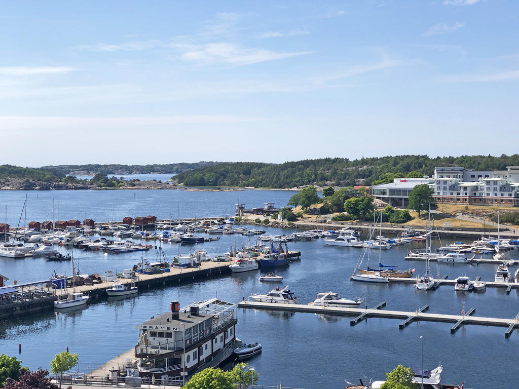 Miljöbild Strömstad hamn.