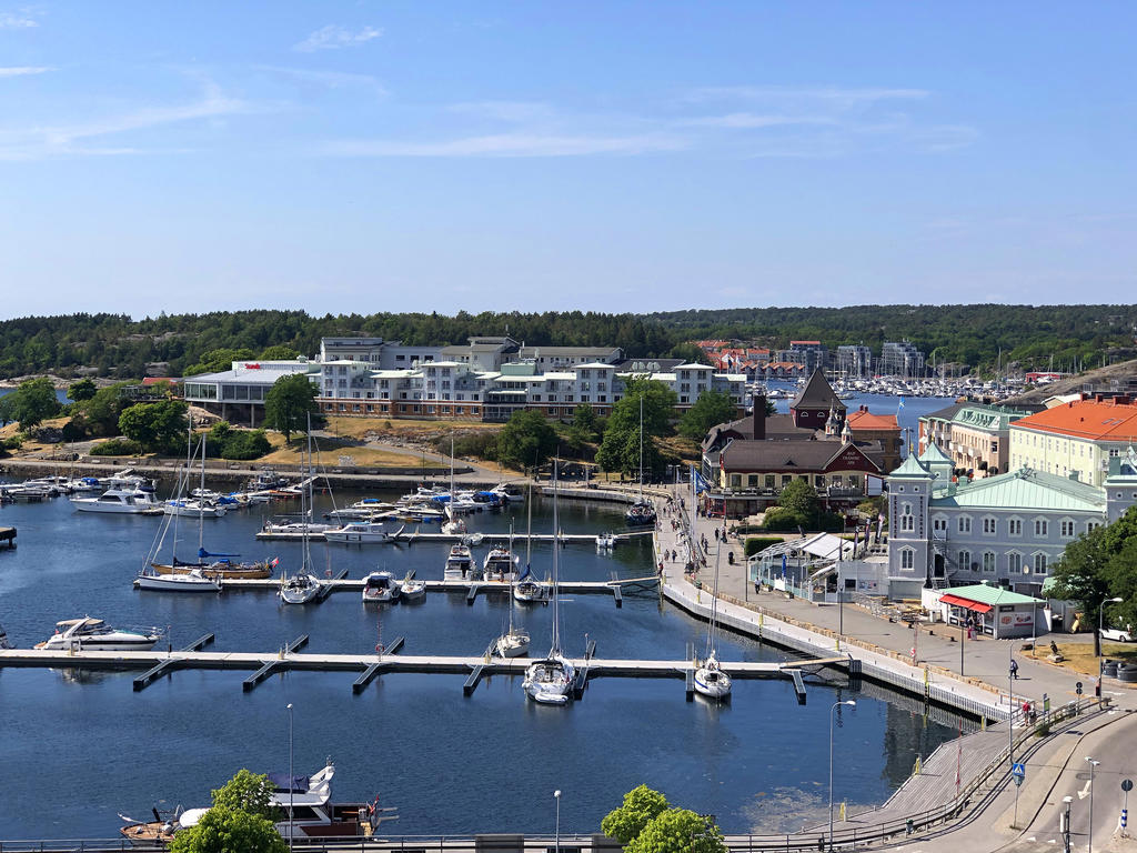 Miljöbild Strömstad hamn.