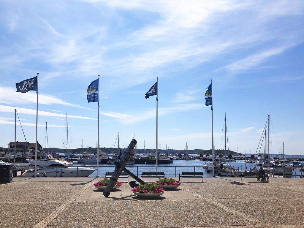 Miljöbild Strömstad hamn.