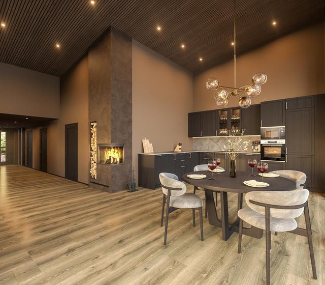 Inredning "mörk interiör" illustrationsbild.