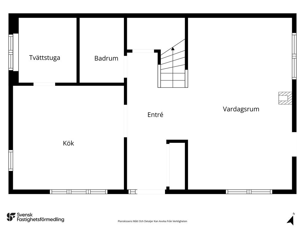Planlösning entréplan