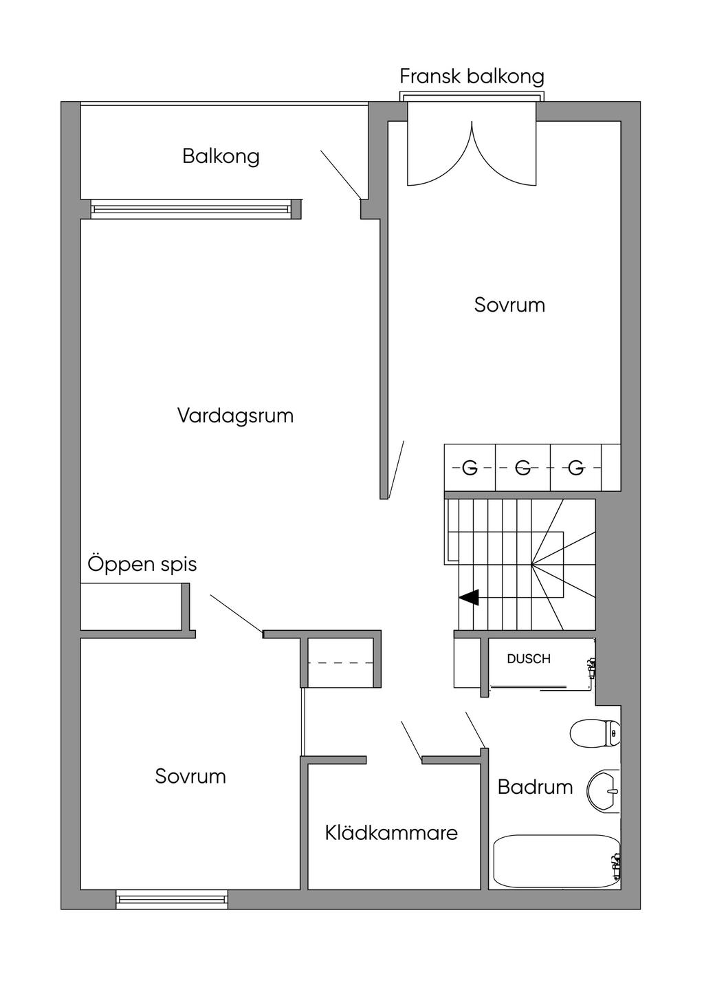 Övre plan