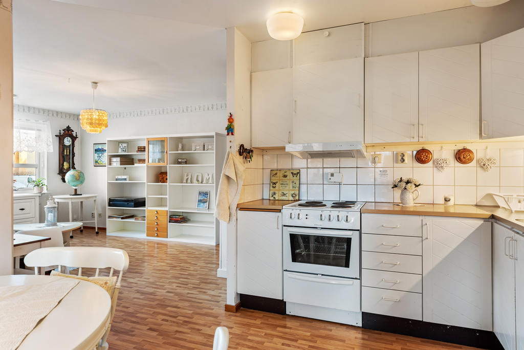 Luftig och ljus lägenhet. 