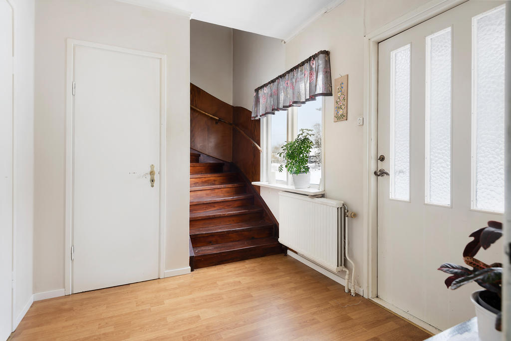 Trapp upp till övre plan