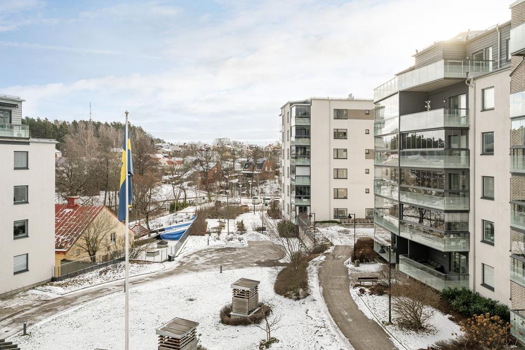 Utsikt från balkongen