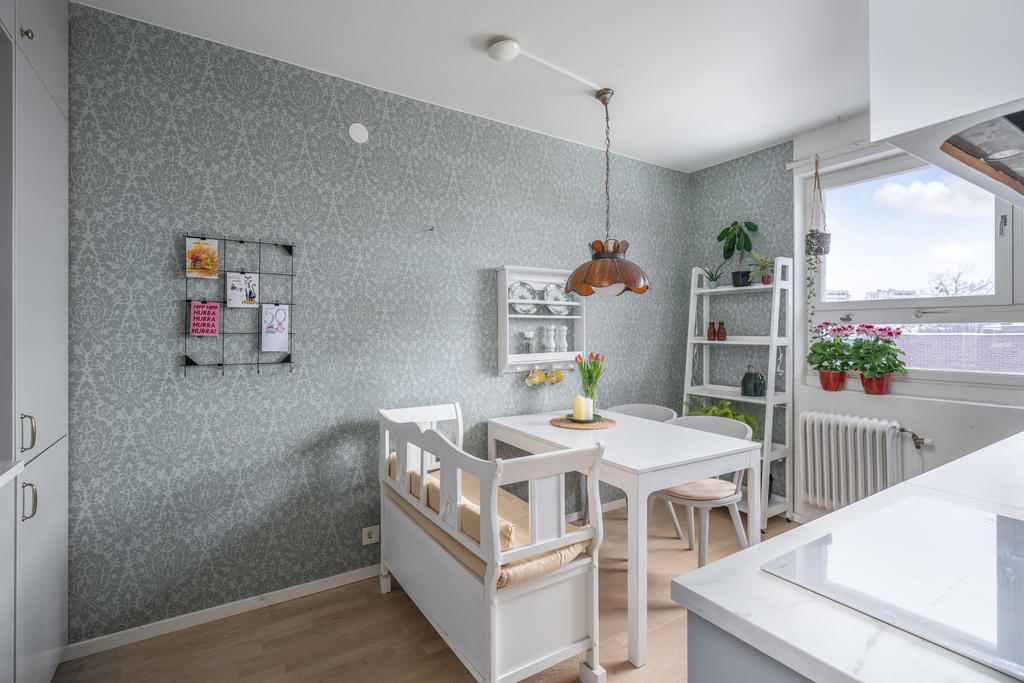 Köket, sett från mellanhallen