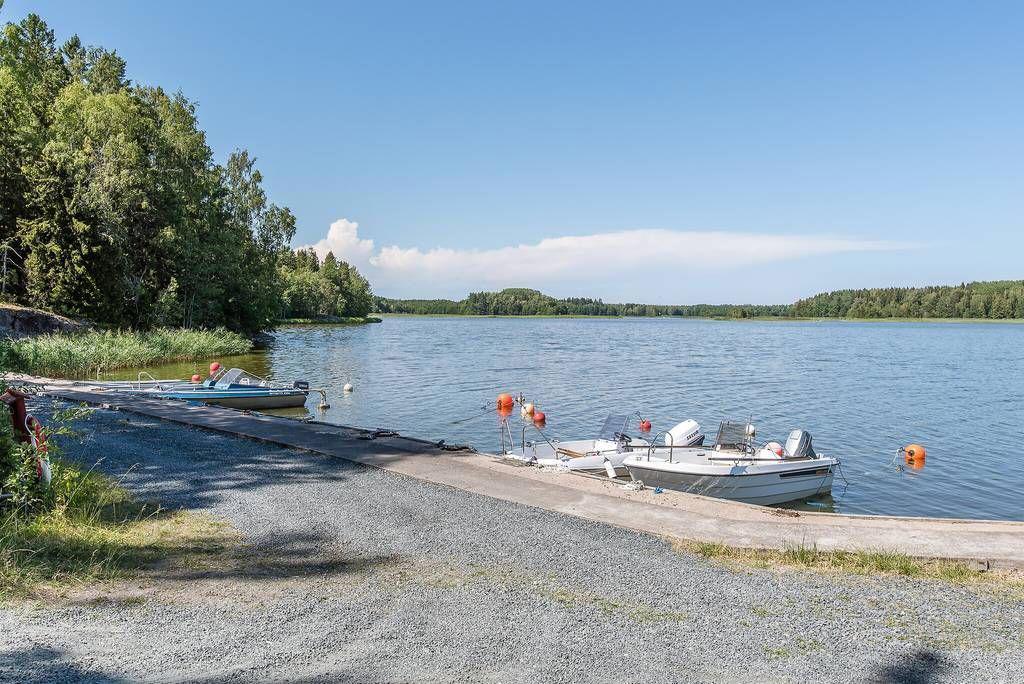 Säljarens bild båtplats i området