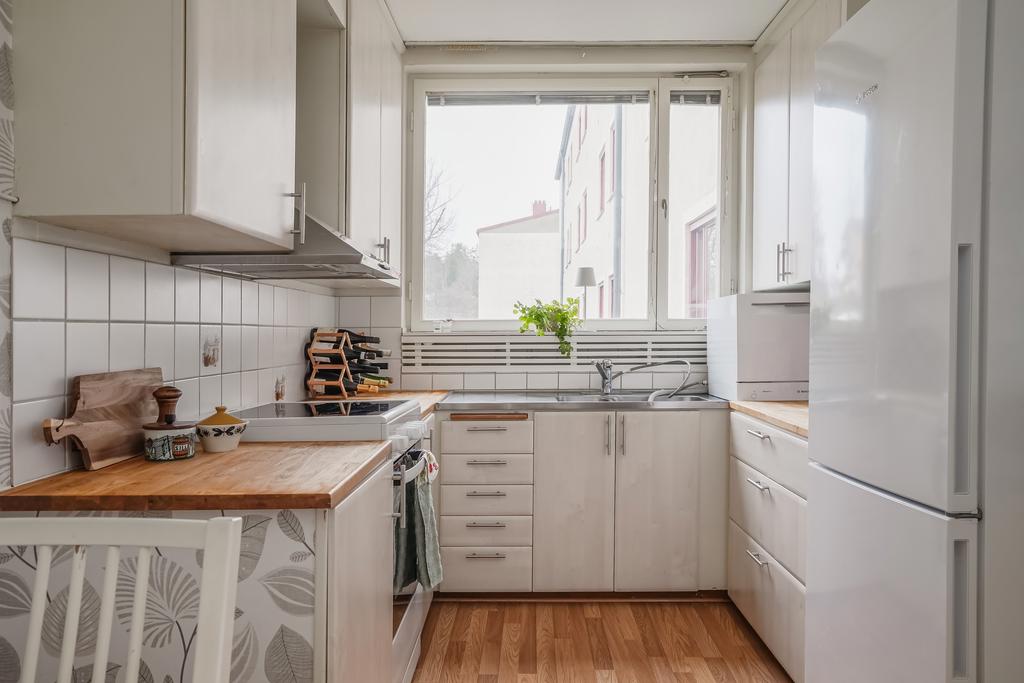 Trevligt arbetskök