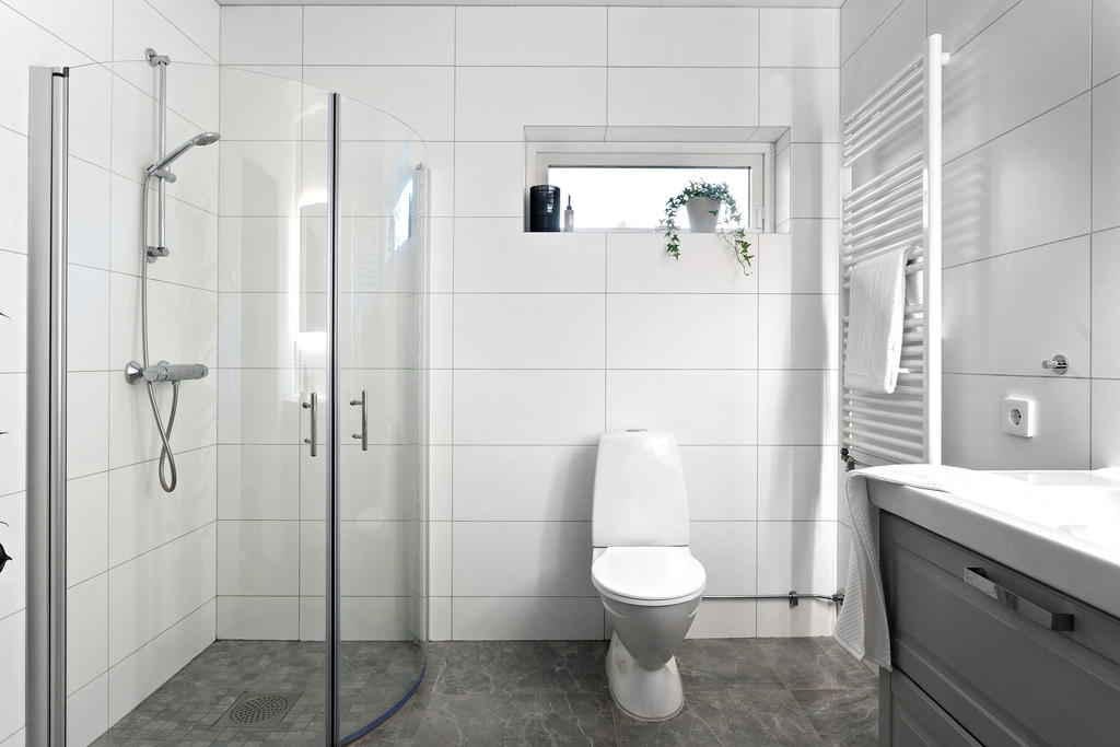 Duschrum, entréplan