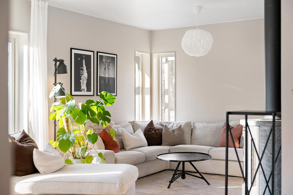 Inredning i sobra färger