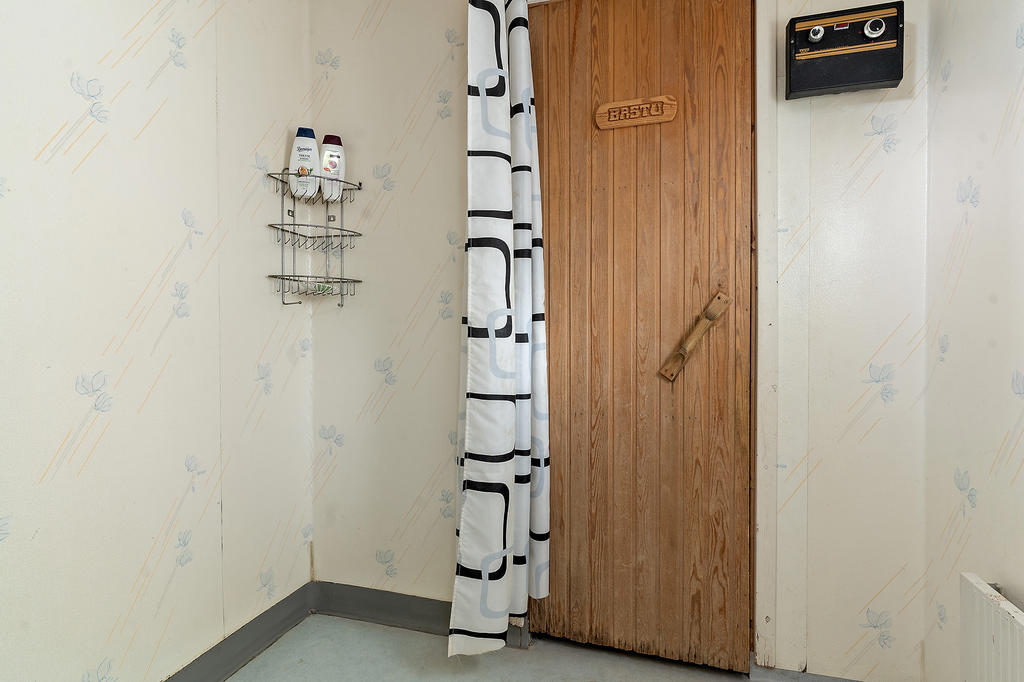 Dusch och bastu, entréplan