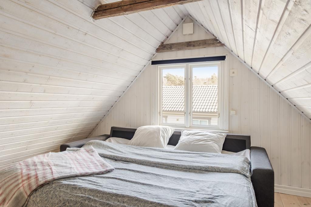 Loftet funkar perfekt som extra sovplatser eller extra allrum