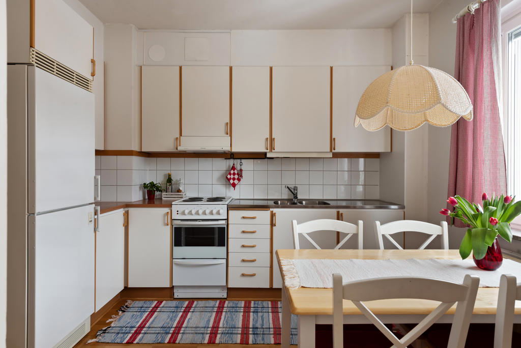 Kök med bra utrymmen