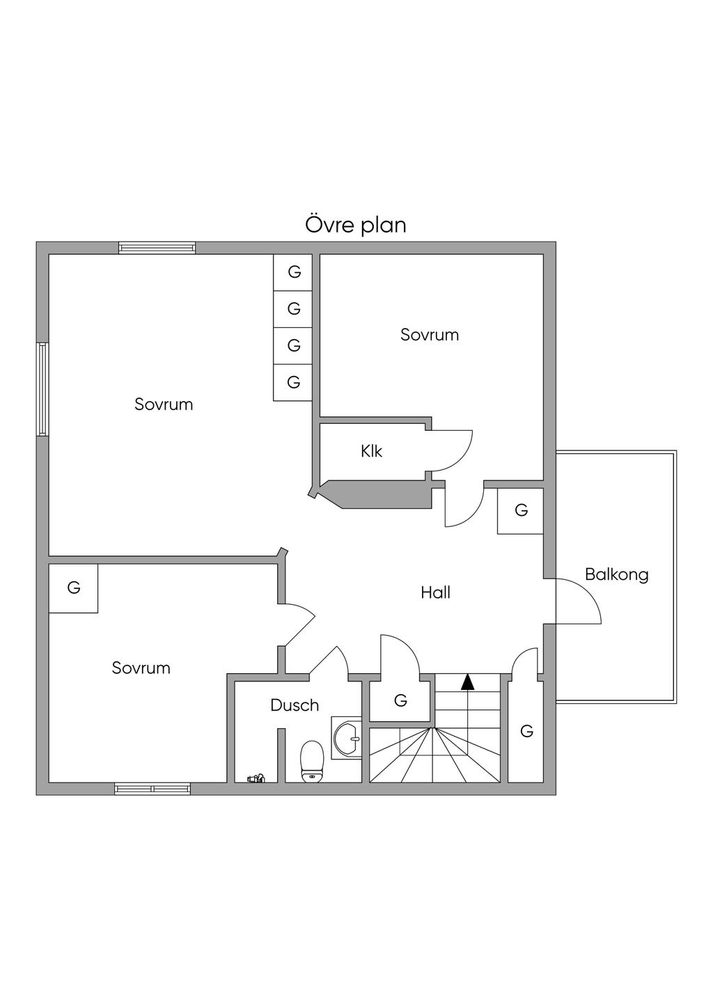 Övre plan