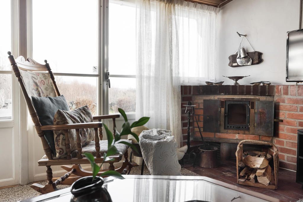 Glaspartier som ger ett härligt ljus