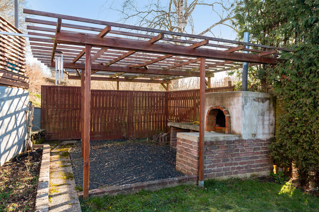 Pergola med grill/ugn 
