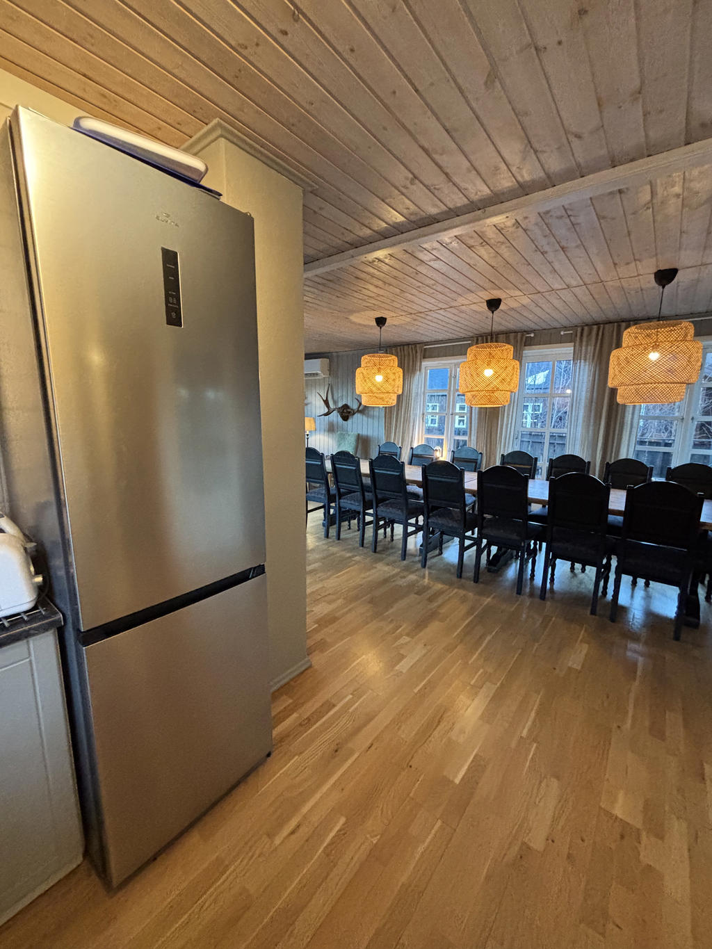 Vardagsrum/kök, entréplan