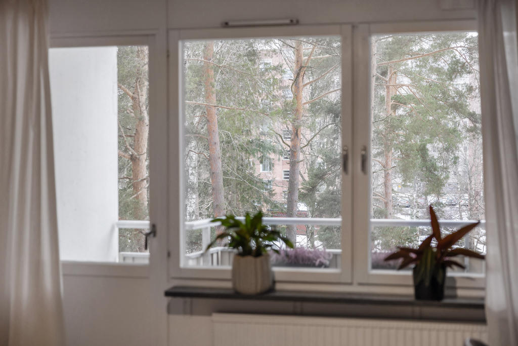 Utsikt från vardagsrum
