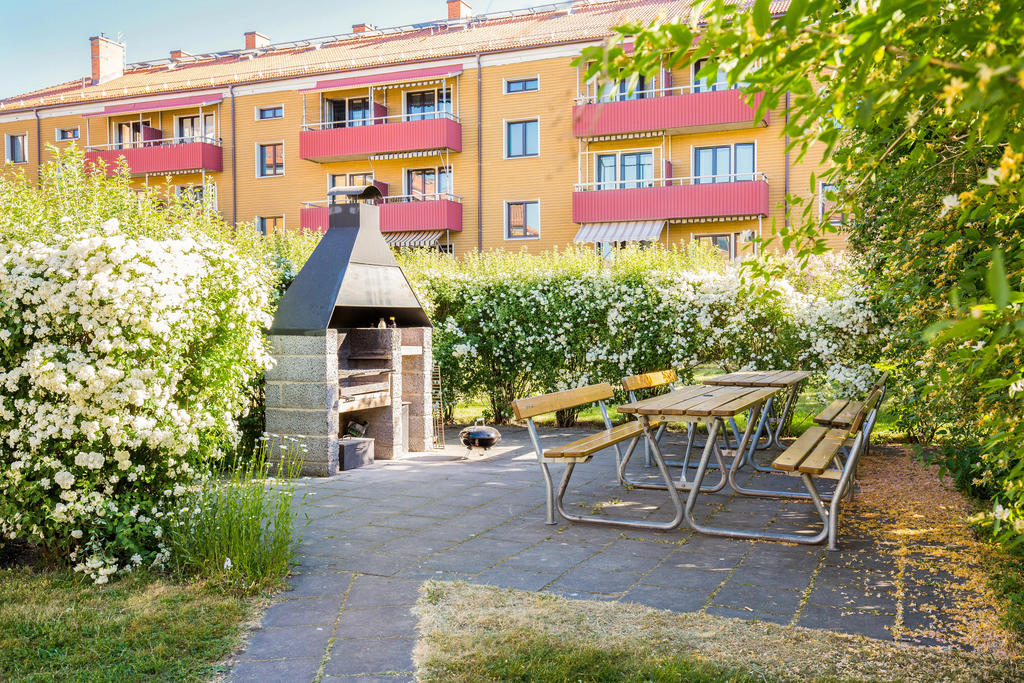 Grillplats på innergården