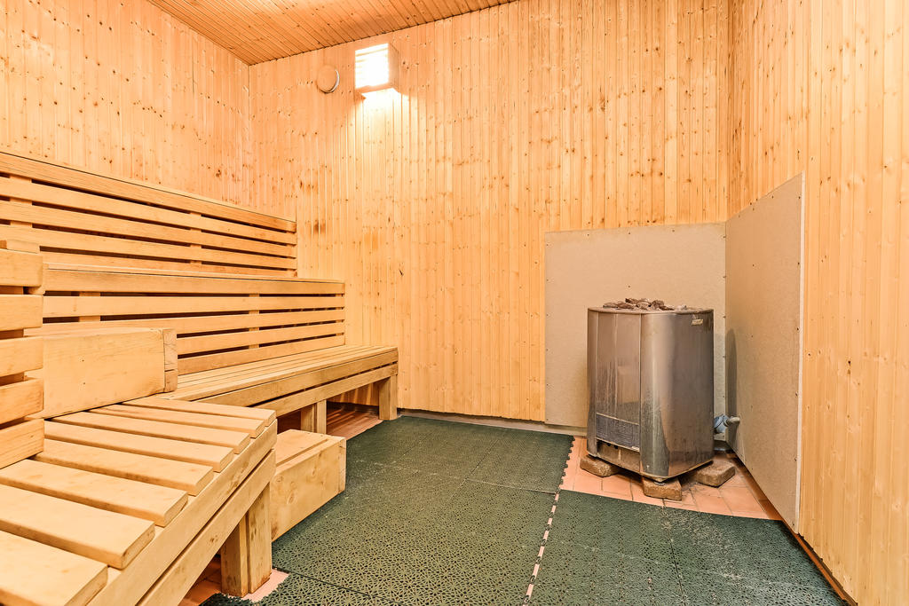 Bastu i föreningens relaxavdelning