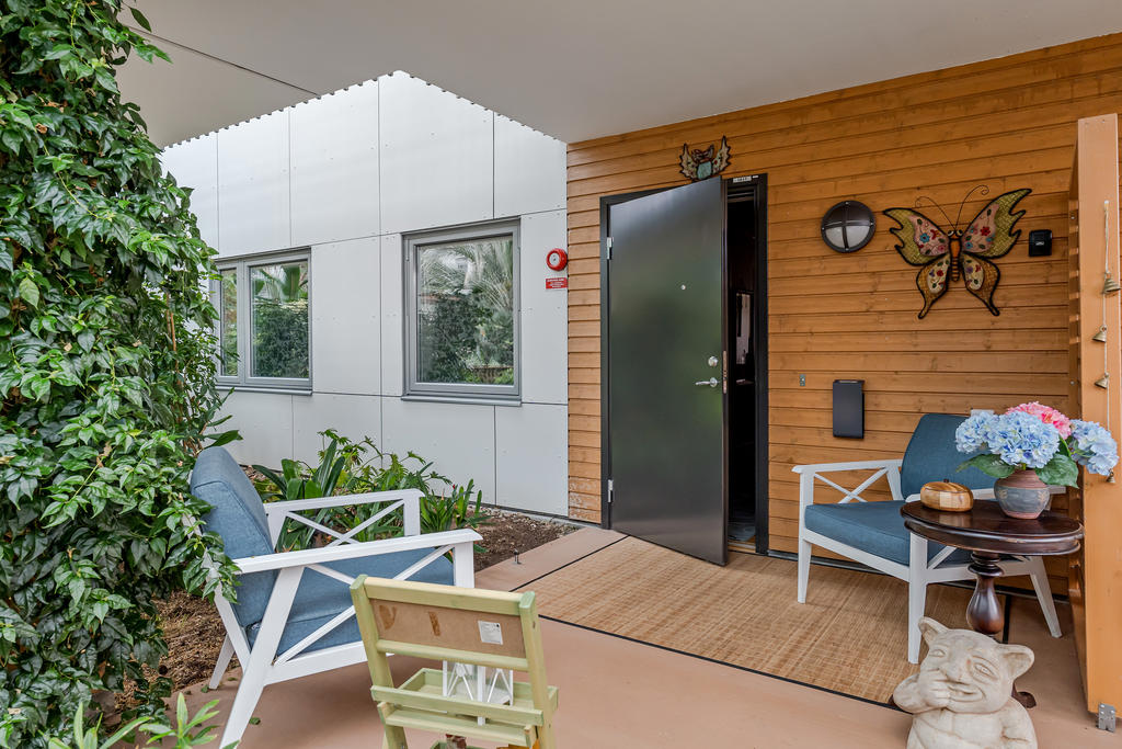 Egen uteplats i vinterträdgården!