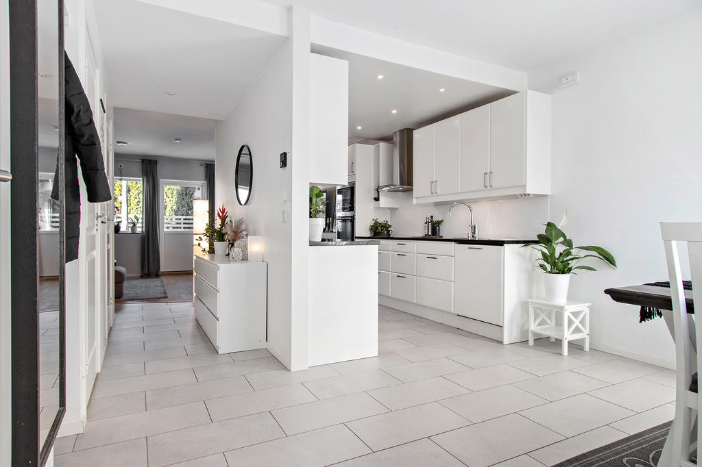 Välkomnande vy från entrén