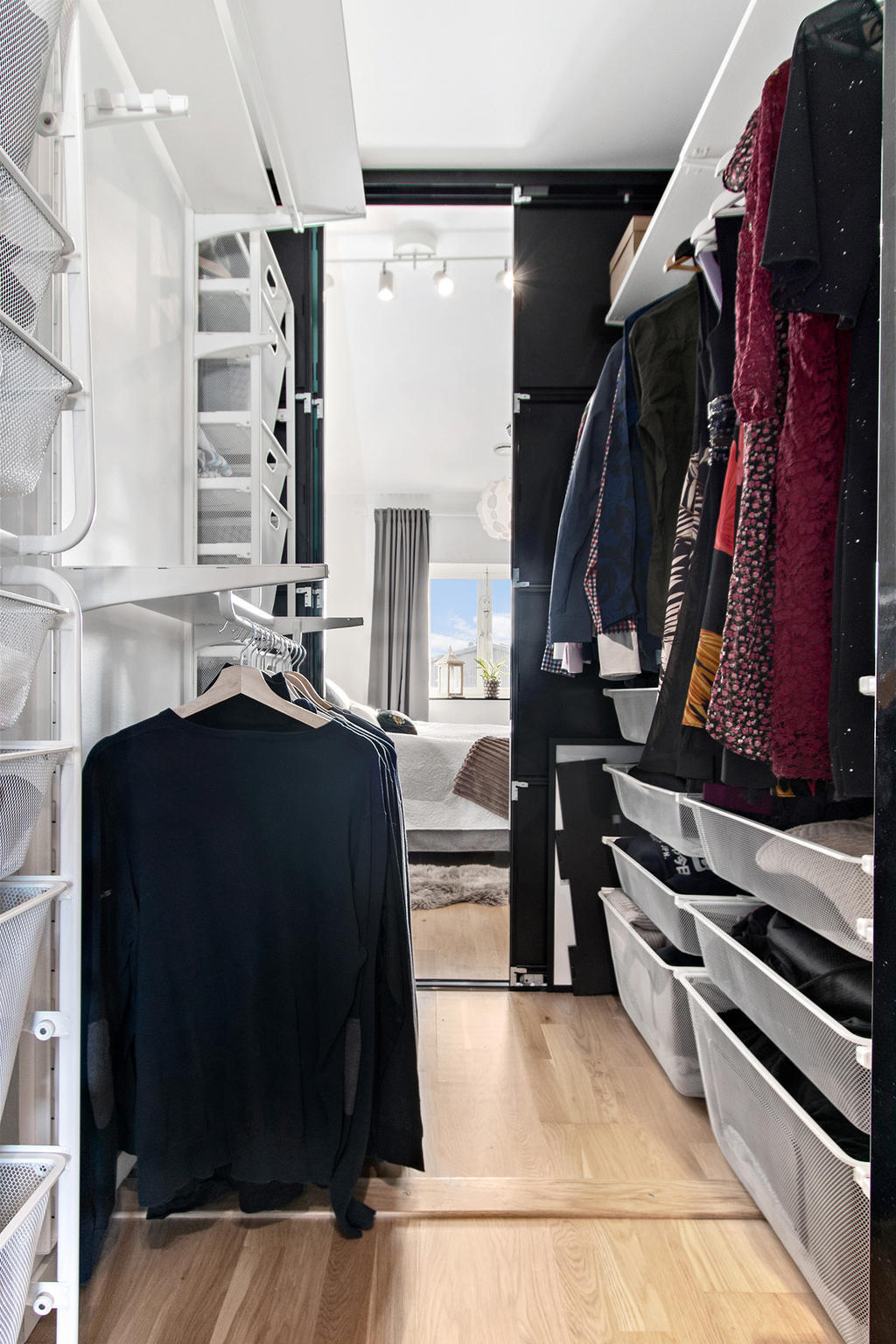 Klädkammare i bra storlek