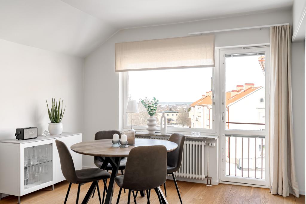 Öppet och ljust med högt läge