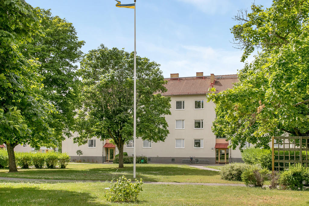 Trevlig innergård