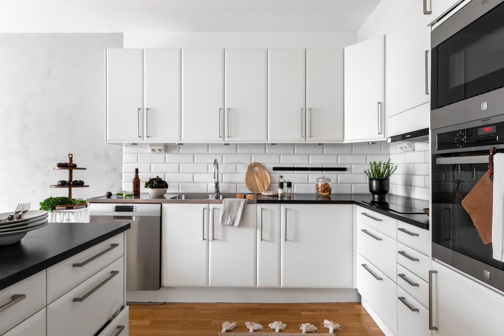 Ljust och fint kök.