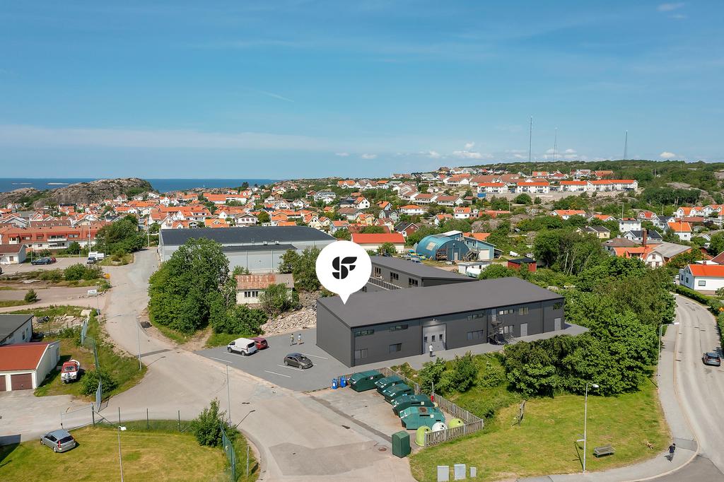 3D bild av lokalerna. Obs, kan avvika vid färdigställande. 