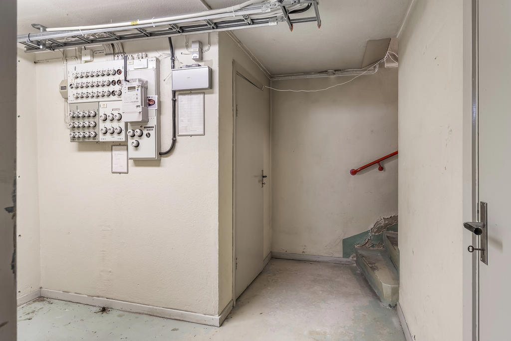 Elcentral i källarplan