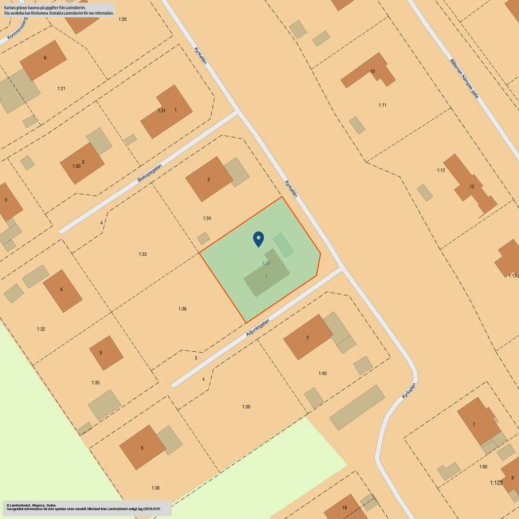 Fastighetskarta 1